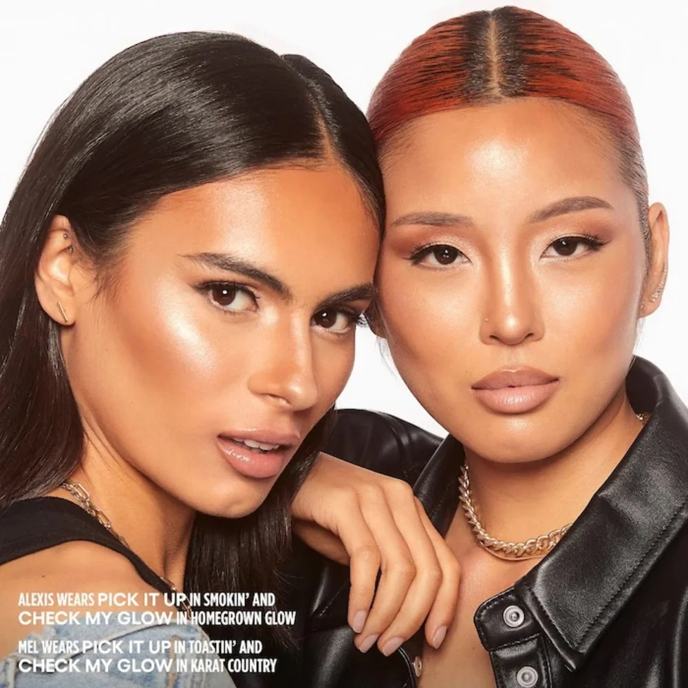 Smokin’ GXVE Pick It Up Cream Contour & Powder Bronzer Duo Medium Brand New